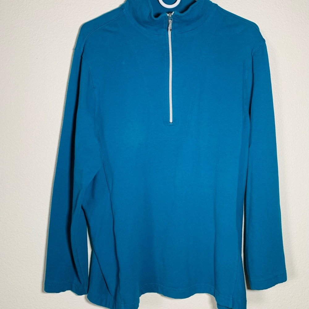 Blue and Pattern Sweater / Additions by Chicos